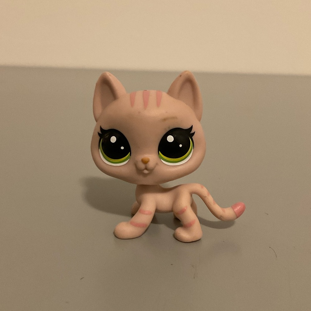 Lps #252 Hula Hibicus Ponk Cat Pet Shop